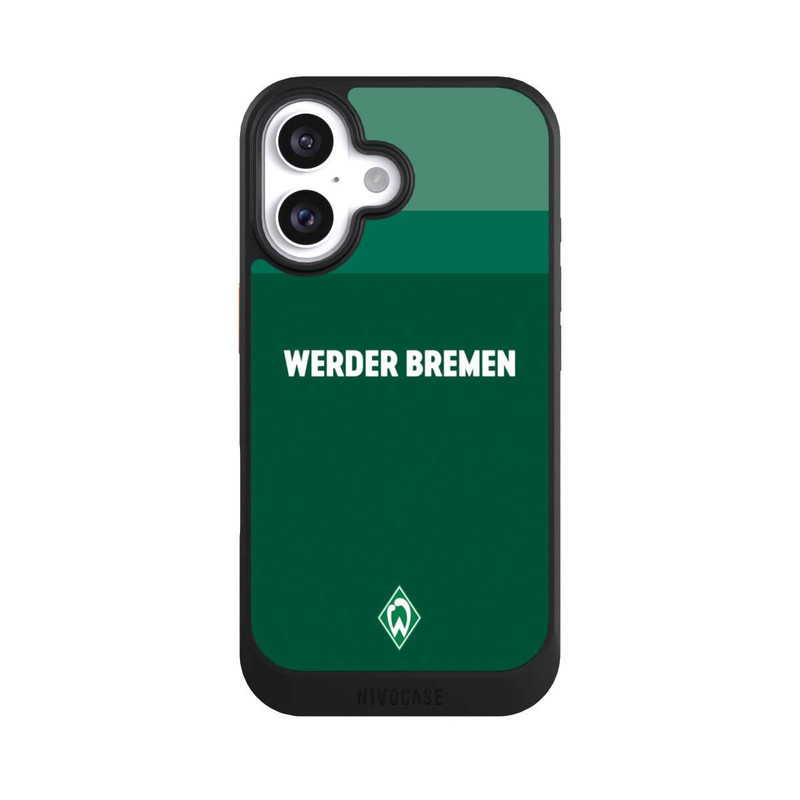iPhone 16 NIVOcore Werder Bremen Schriftzug Raute