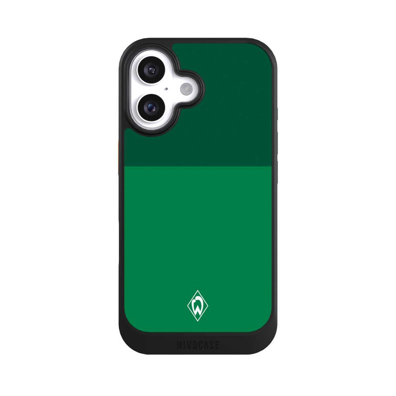 iPhone 16 NIVOcore Werder Bremen Grün auf Grün