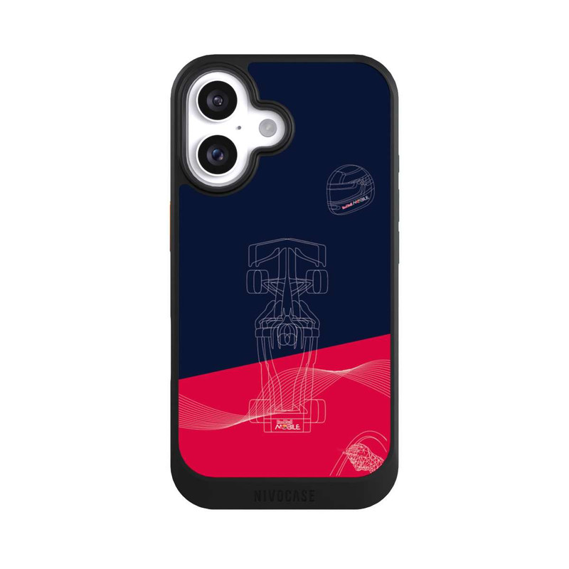 iPhone 16 NIVOcore Red Bull MOBILE Rennwagen