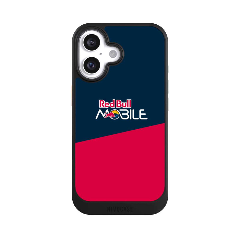 iPhone 16 NIVOcore Red Bull MOBILE mittig