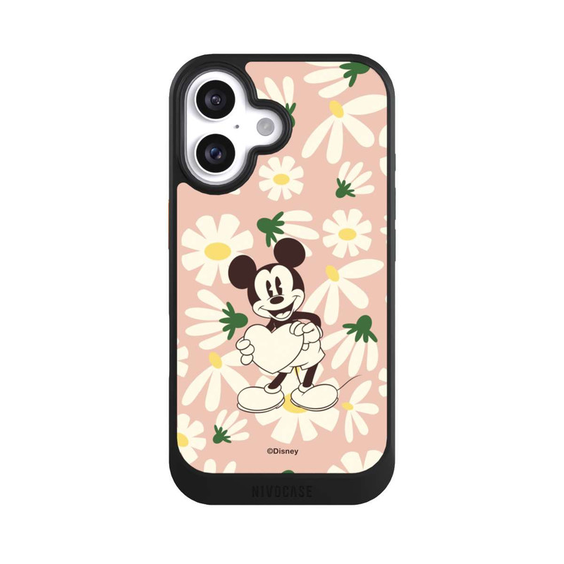 iPhone 16 NIVOcore Micky Maus Blumen für Valentines Tag