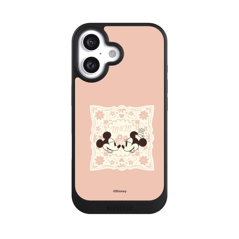 iPhone 16 NIVOcore Minnie und Micky Forever Rosa