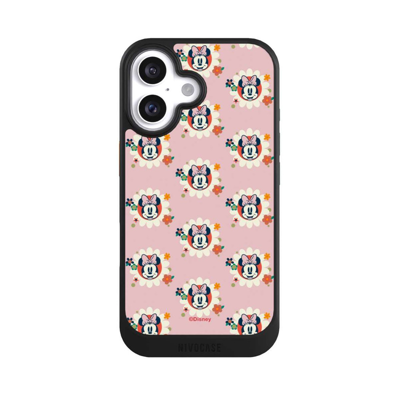 iPhone 16 NIVOcore Minnie's Magic Flowers Retro Pattern