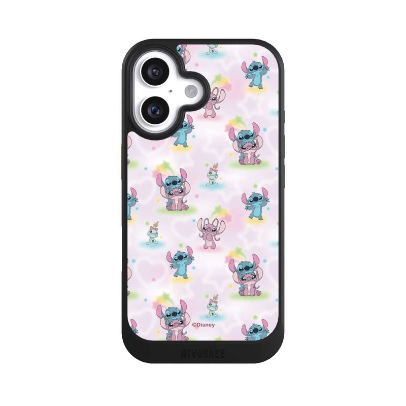 iPhone 16 NIVOcore Lilo & Stitch Together Summer Pattern