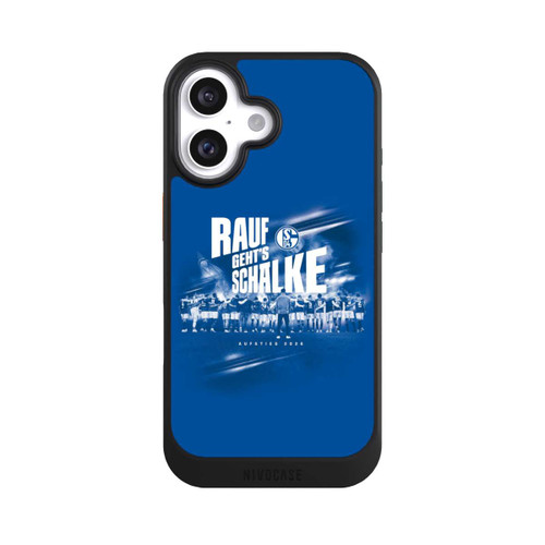 Apple iPhone 16 NIVOcore Rauf geht's Schalke