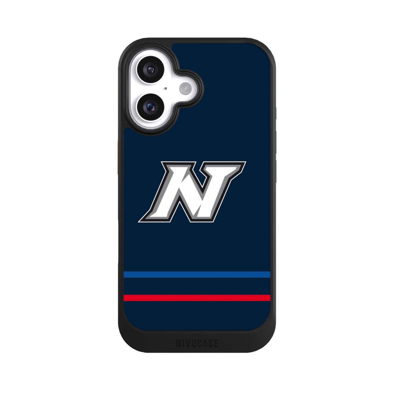 iPhone 16 NIVOcore Nürnberg Ice Tigers Logo Streifen