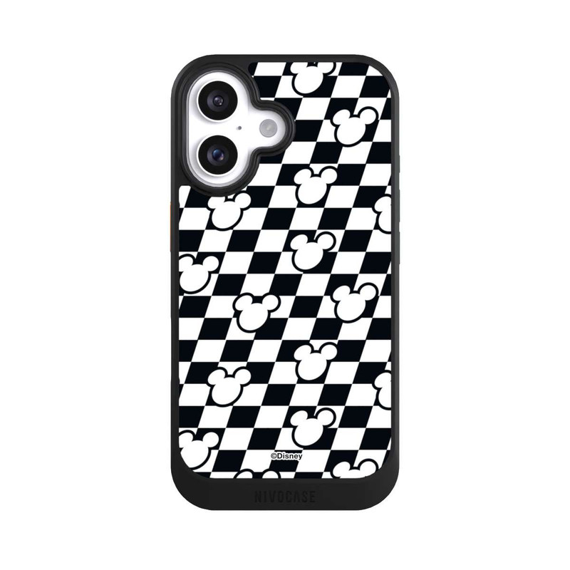 iPhone 16 NIVOcore Happy Racing Pattern Micky Maus Motorsport