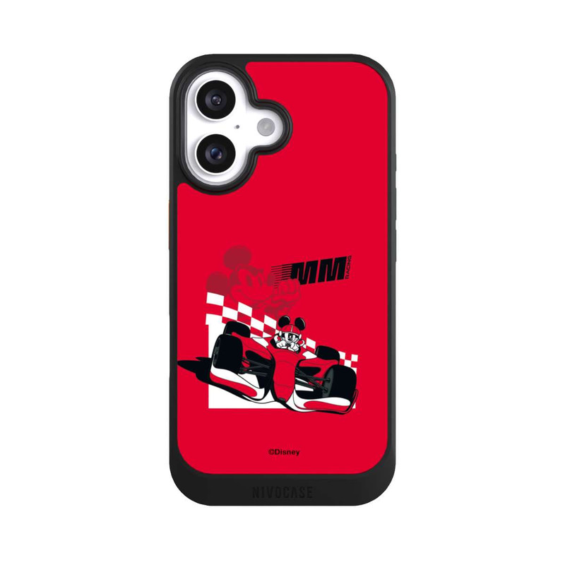 iPhone 16 NIVOcore Micky Maus Rally Legend Rot