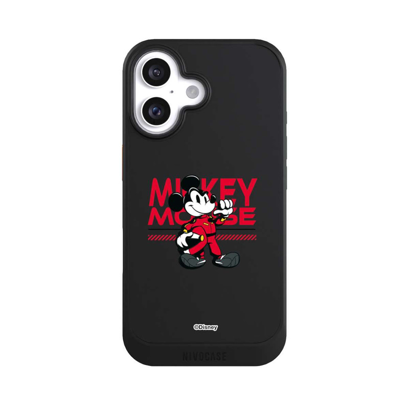 iPhone 16 NIVOcore Micky Maus Rally Transparent