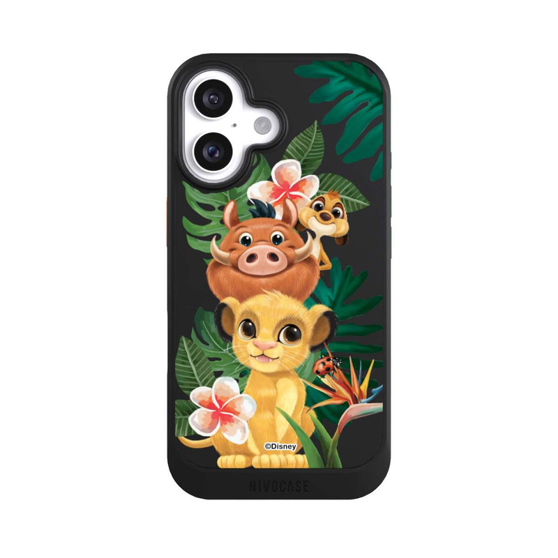 iPhone 16 NIVOcore König der Löwen Simba und Freunde Transparent