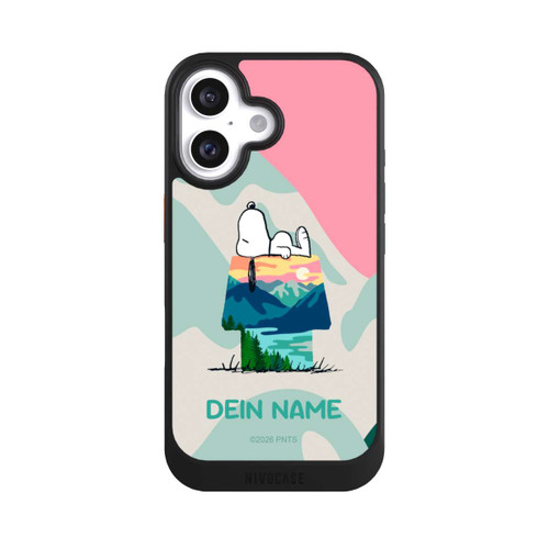Apple iPhone 16 NIVOcore Snoopy Outdoor Personalisierbar