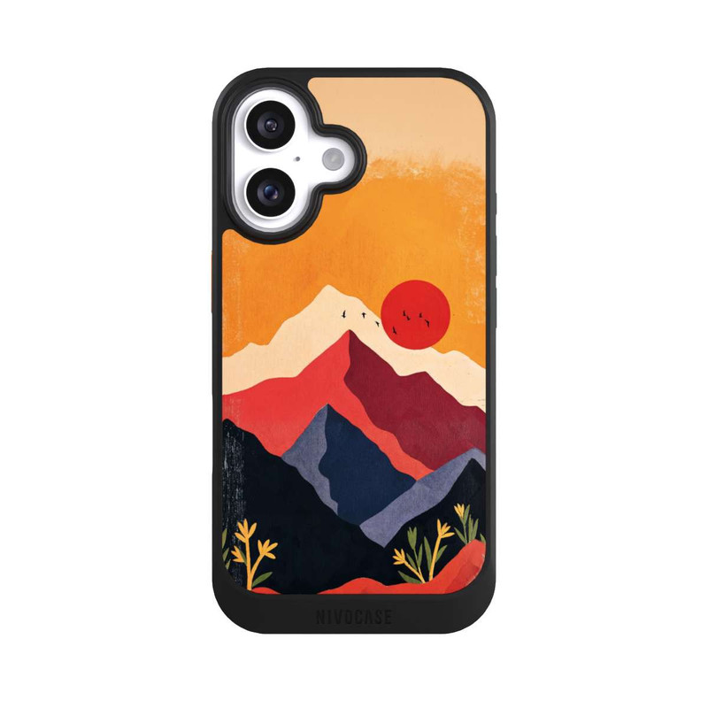 iPhone 16 NIVOcore Les Alpes En Rouge