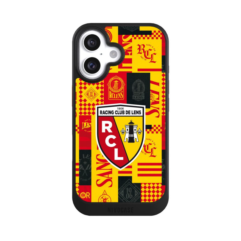 iPhone 16 NIVOcore RC Lens bunte Collage