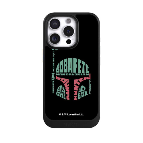 Apple iPhone 16 Pro NIVOcore Boba Fett Typo Grafisch