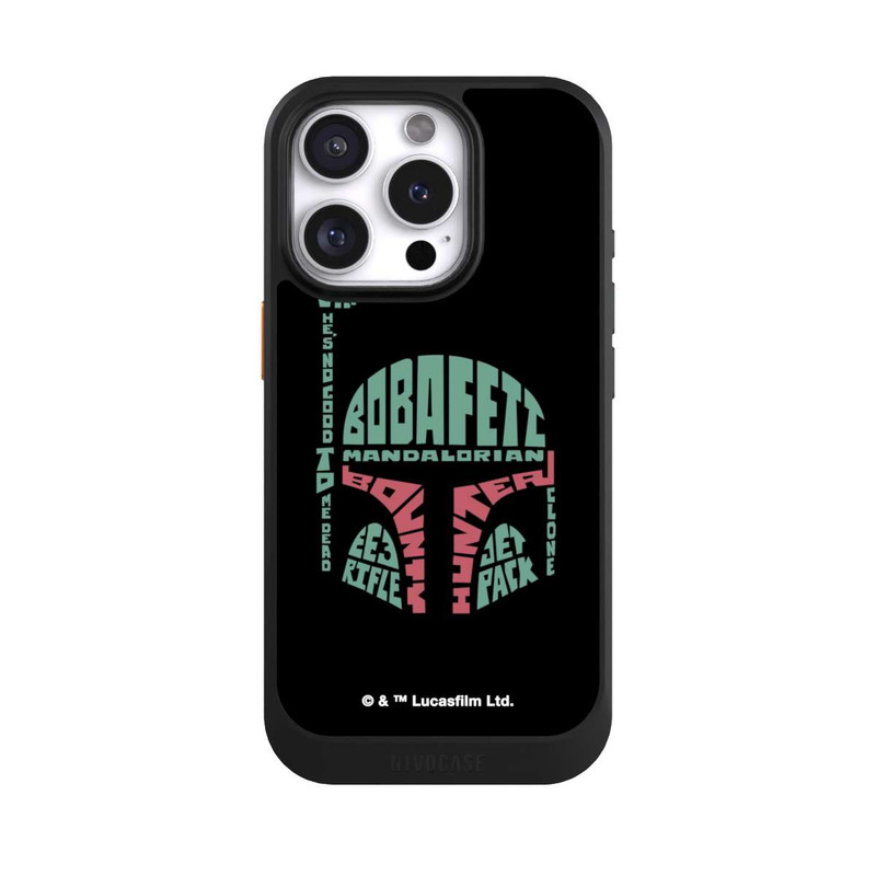 iPhone 16 Pro NIVOcore Boba Fett Typo Grafisch