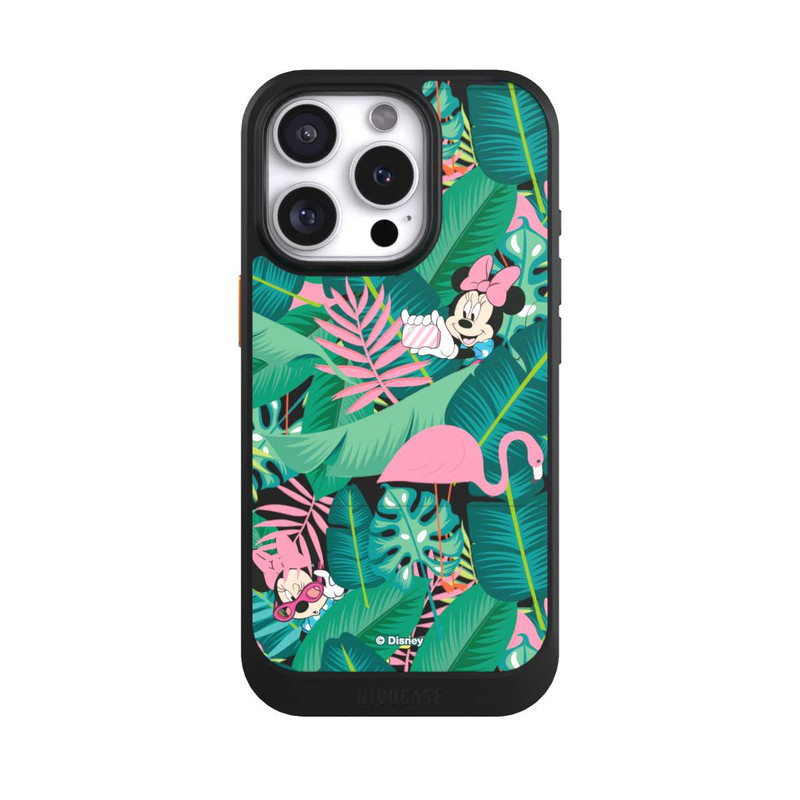 iPhone 16 Pro NIVOcore Minnie Summer Palm Leaves Transparent