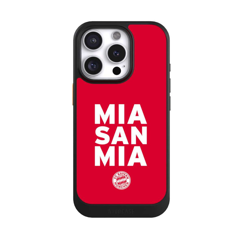 iPhone 16 Pro NIVOcore Mia San Mia FCB Rot