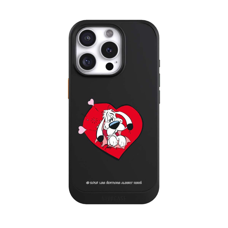 iPhone 16 Pro NIVOcore Idéfix Amoureux Transparent