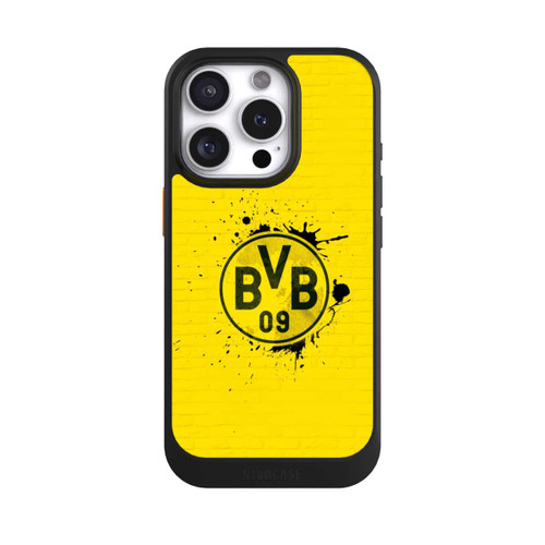 Apple iPhone 16 Pro NIVOcore Spraylogo Yellow - BVB