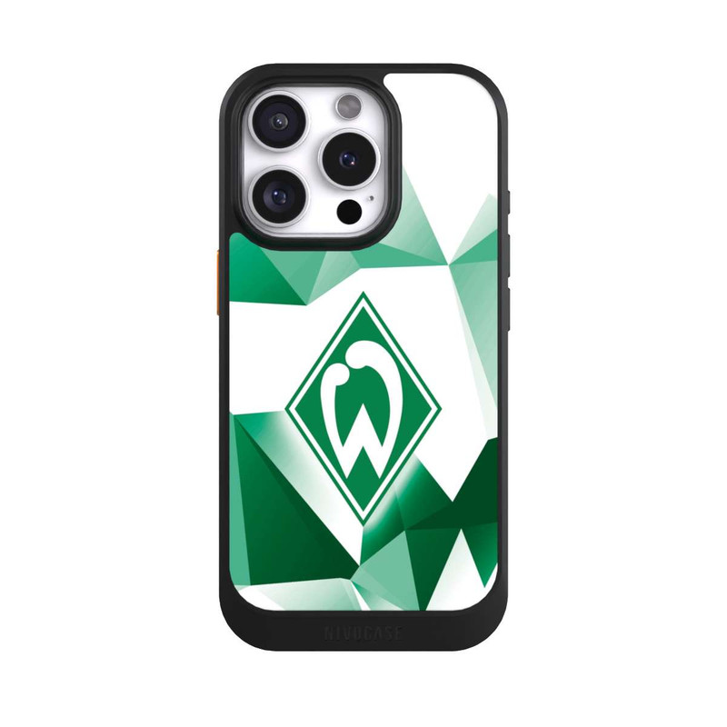 iPhone 16 Pro NIVOcore Weißtarn - Werder Bremen