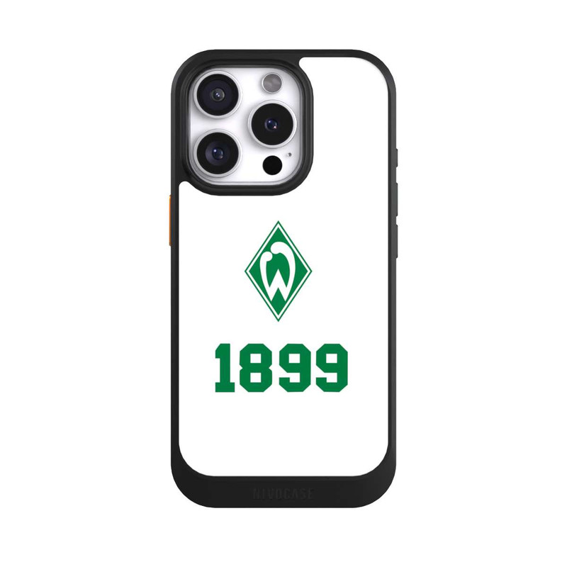 iPhone 16 Pro NIVOcore 1899 Grün-Weiß Lebenslang Weiss - Werder Bremen