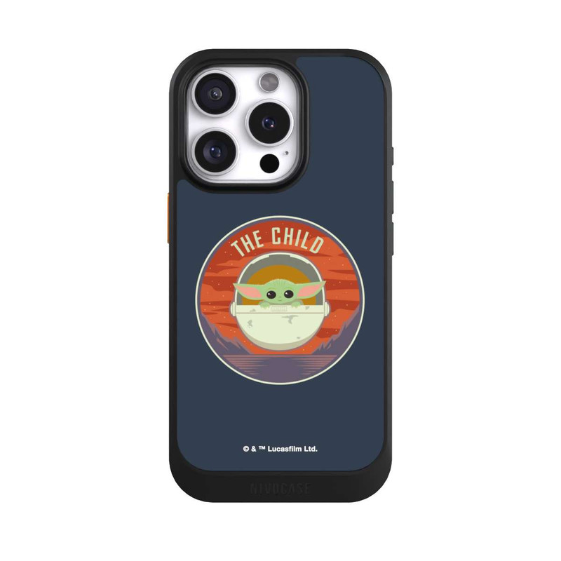 iPhone 16 Pro NIVOcore The Child Badge Blue