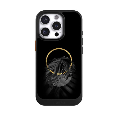Apple iPhone 16 Pro NIVOcore tropische Blätter schwarz