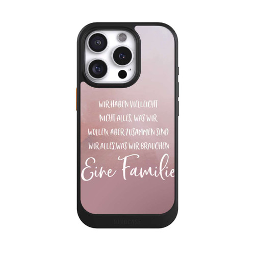 Apple iPhone 16 Pro NIVOcore Eine Familie Altrosa