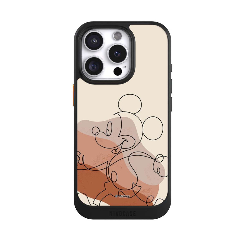 iPhone 16 Pro NIVOcore Mickey Abstract Lineart