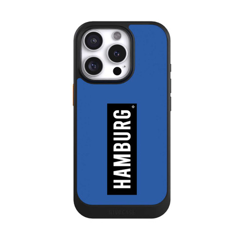 Apple iPhone 16 Pro NIVOcore HSV Hamburg Schwarz Blau