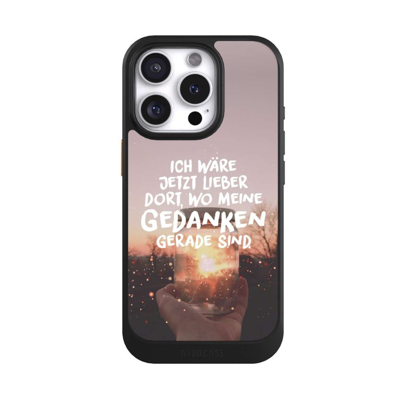 iPhone 16 Pro NIVOcore Ich Wäre Jetzt Lieber Dort