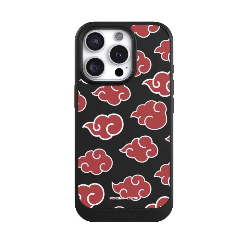 iPhone 16 Pro NIVOcore Akatsuki Pattern Transparent