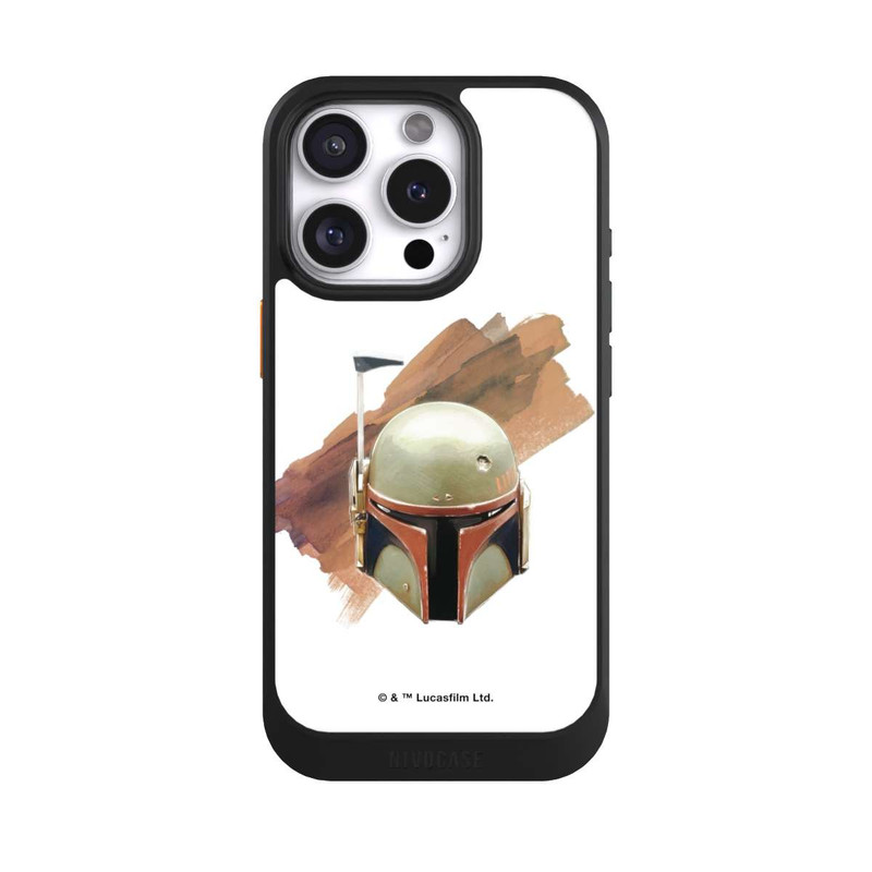 iPhone 16 Pro NIVOcore Boba Fett Helm Weiß