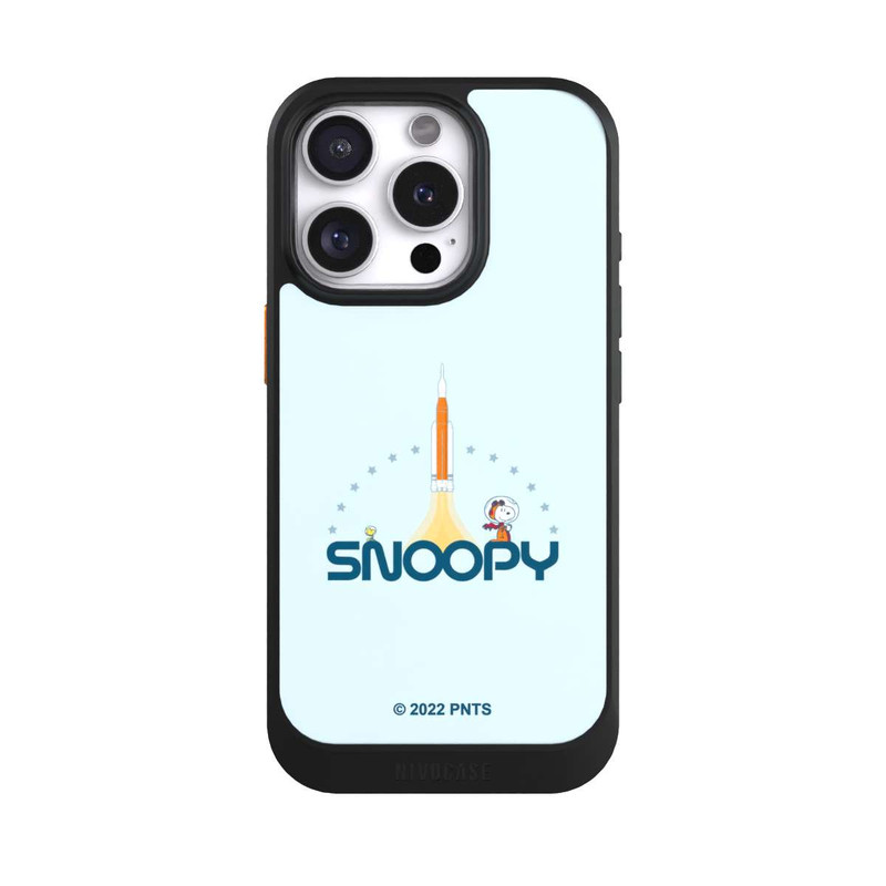 iPhone 16 Pro NIVOcore Snoopy Weltraum Traveller Rakete