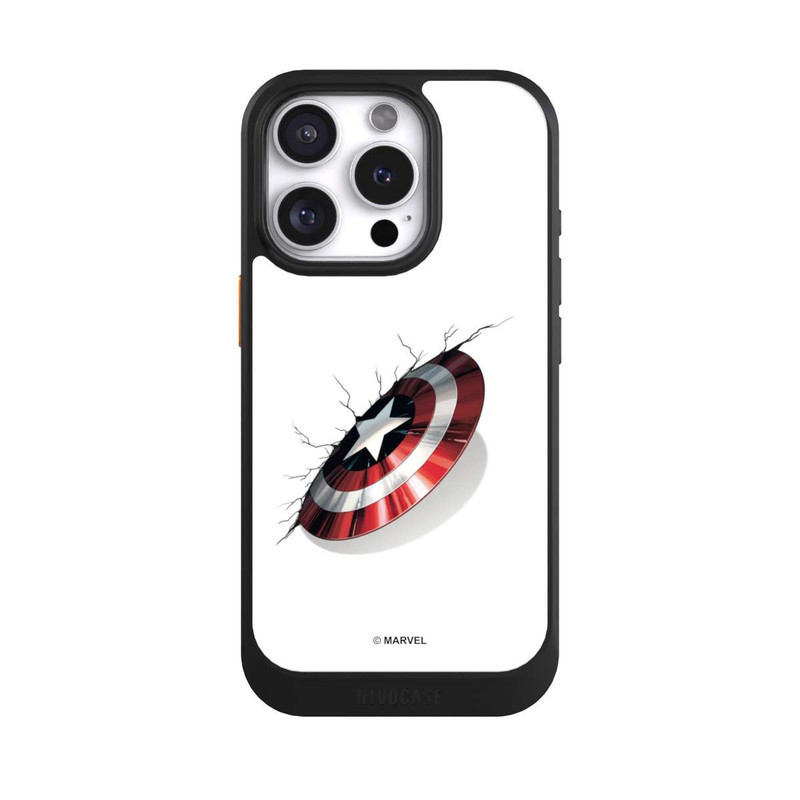 iPhone 16 Pro NIVOcore Bouclier Captain America
