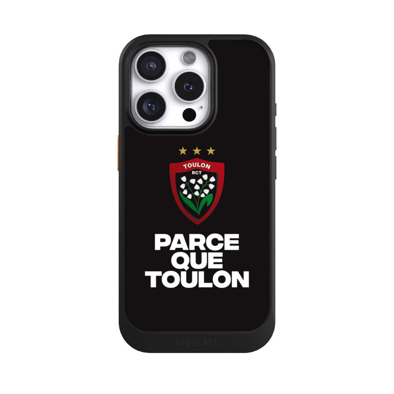 iPhone 16 Pro NIVOcore Parce Que Toulon Noir