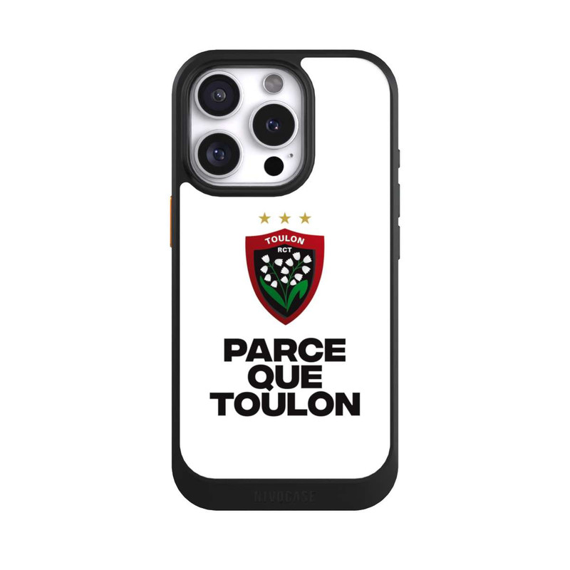 iPhone 16 Pro NIVOcore Parce Que Toulon Blanc