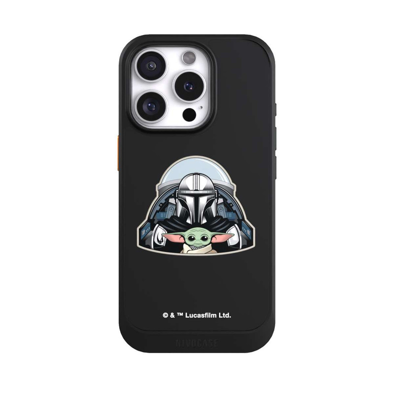 iPhone 16 Pro NIVOcore Mando und Grogu Transparent