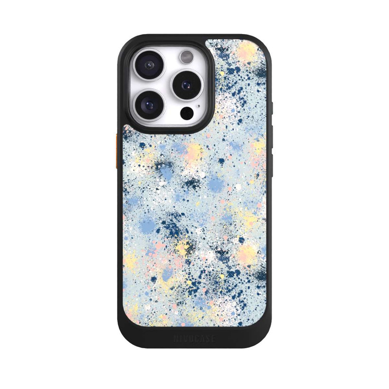 iPhone 16 Pro NIVOcore Ink Dripping Dust Texture Blue