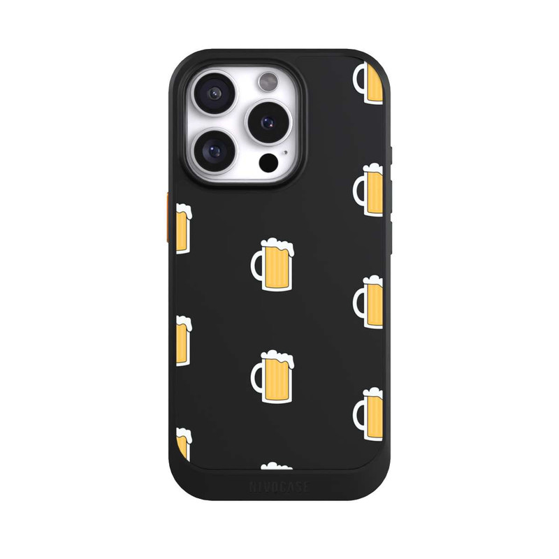 iPhone 16 Pro NIVOcore Illustration d'un verre de bière