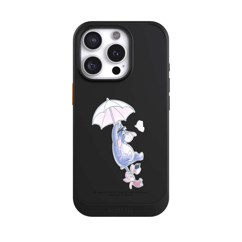 iPhone 16 Pro NIVOcore Winnie Pooh Eeyeore Find Happiness Transparent