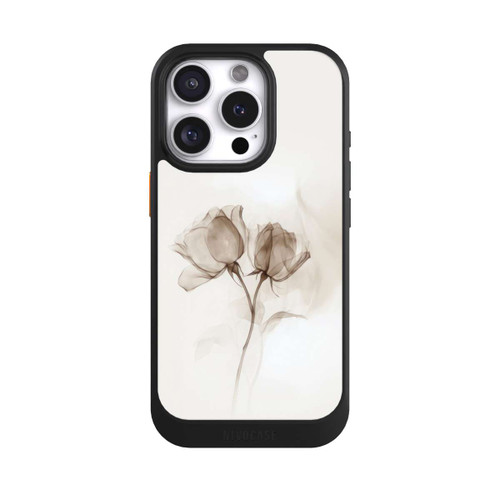 Apple iPhone 16 Pro NIVOcore Braune Rose Blume Nebel