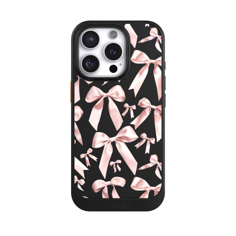 iPhone 16 Pro NIVOcore Rose Satin Bows
