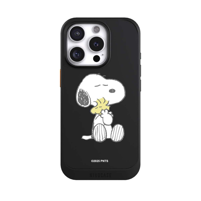 iPhone 16 Pro NIVOcore Snoopy And Woodstock Cuddling transparent