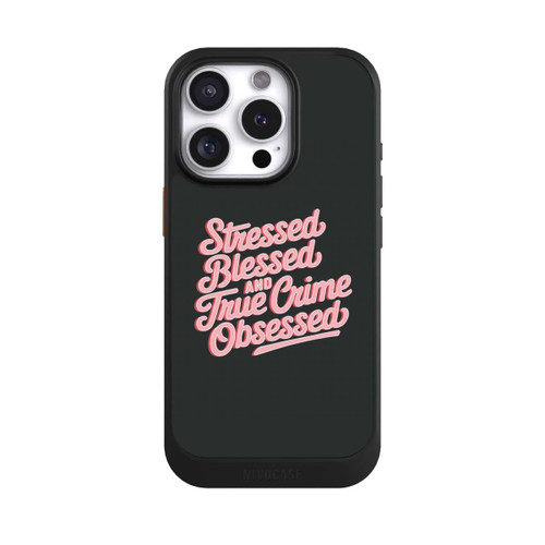 Apple iPhone 16 Pro NIVOcore Stressed Blessed and True Crime Obsessed