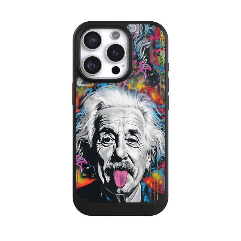 iPhone 16 Pro NIVOcore Physiker Bunte Zunge Raus