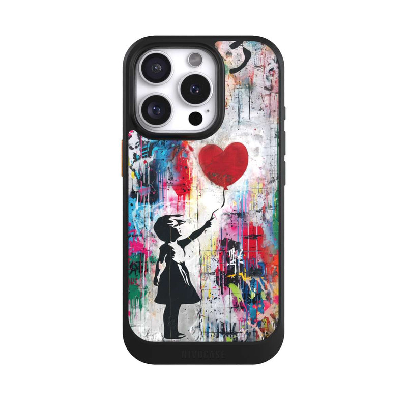 iPhone 16 Pro NIVOcore Balloon Girl Colorful