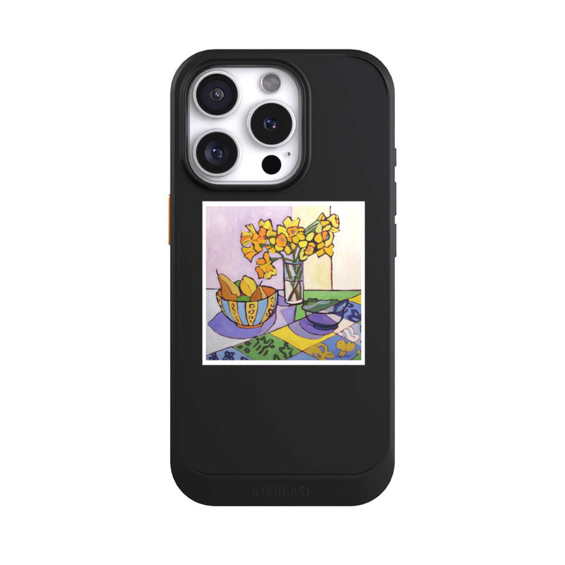 iPhone 16 Pro NIVOcore Daffodil Patchwork, 2023, by Catherine J Martzloff