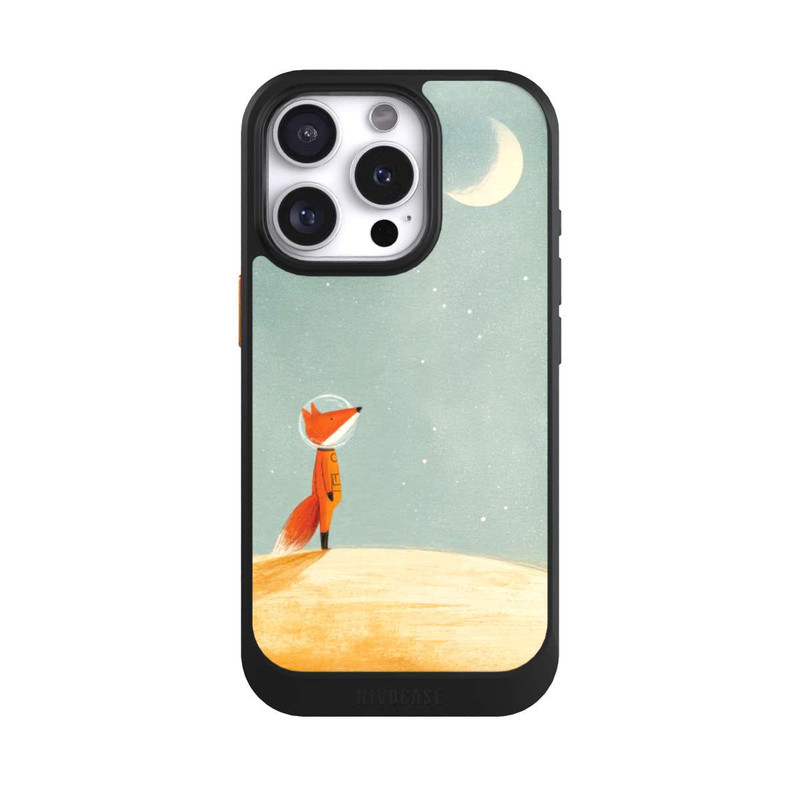 iPhone 16 Pro NIVOcore Fuchs im Mondlicht