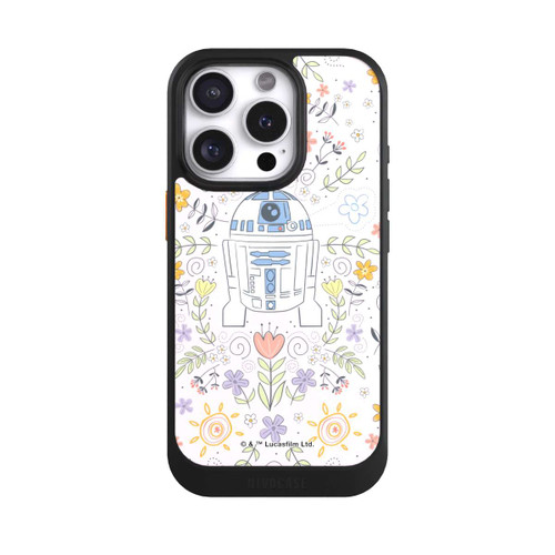 Apple iPhone 16 Pro NIVOcore R2D2 Blumen Muster